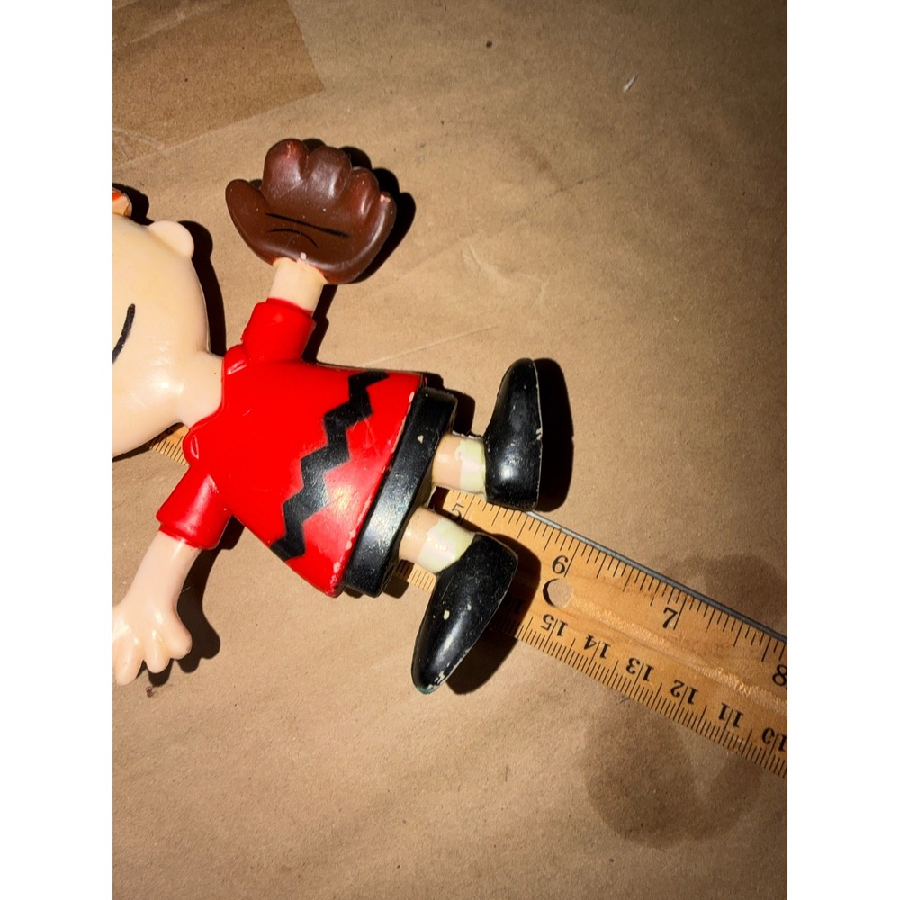 Vintage Charlie Brown Baseball Figure Peanuts United‎ Feature Syndicate 1950s 5" - Picture 4 of 4